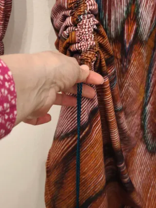 Vestido Lemanjá Estampado Caftán