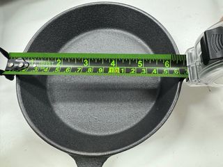 Juego de 3 sartenes de hierro fundido