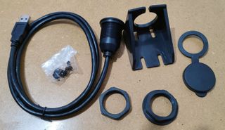 Cable extensión USB panel empotrable