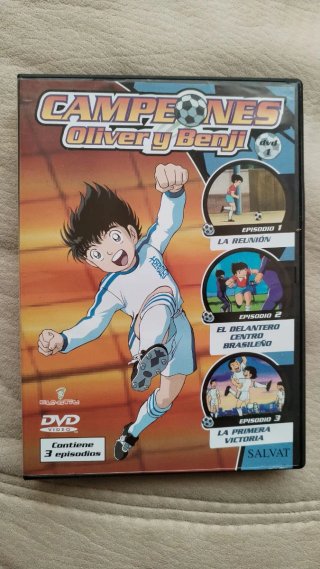 DVD Oliver Benji Campeones hacia el Mundial