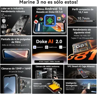 Resistente Teléfono Móvil 2026 Nuevo a Estrenar