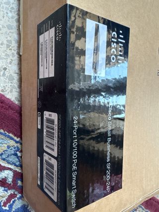 Switch Cisco SF200-24P 24 Puertos PoE