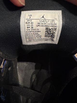 Nike Air Jordan 1 Mid Azul/Negro