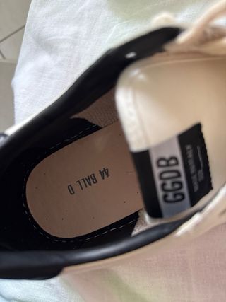 Golden Goose Ballstar Sneakers Bianche Nere