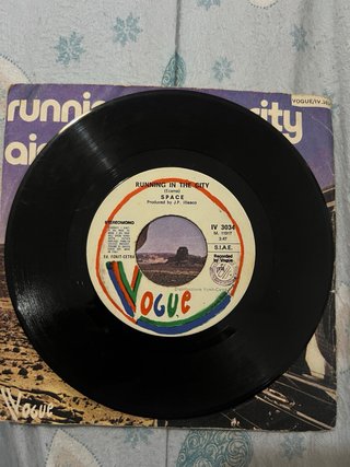 Space - Running in the City 45 giri