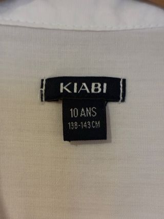 Camisa Unisex básica Blanca Manga Larga