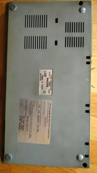Ordenador MSX Philips VG-8020, año 1984