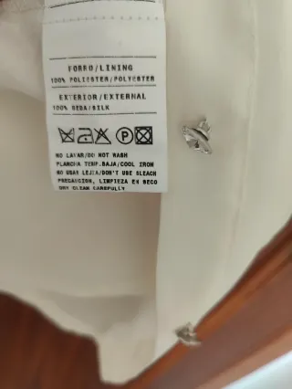 Camisa Caramelo sin mangas beige Talla M