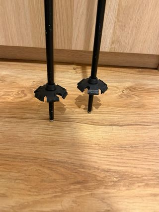 Esquís Head Easy Joy con fijaciones y palos atomic