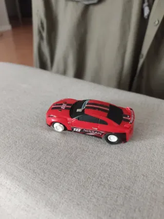 Coche Scalextric Nissan GTR Rojo