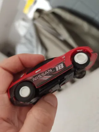 Coche Scalextric Nissan GTR Rojo