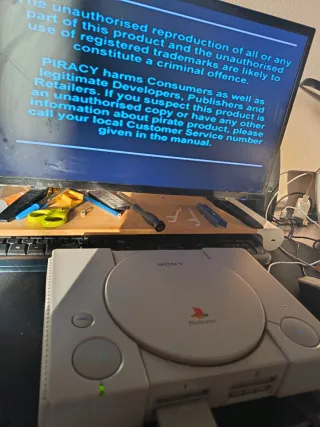 Consola PlayStation 1 Sony Gris