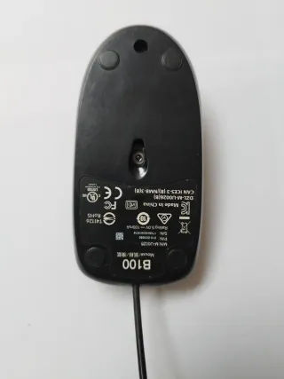 Ratón Logitech Negro Oficina