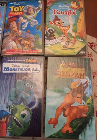 Lote VHS Disney o por separado NEGOCIABLE