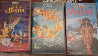 Lote VHS Disney o por separado NEGOCIABLE