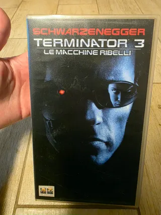 Videocassetta VHS Terminator 3 - Le Macchine Ribel