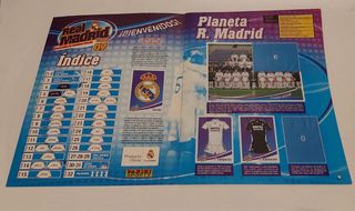 Álbum Real Madrid 2006/2007 Panini Semicompleto