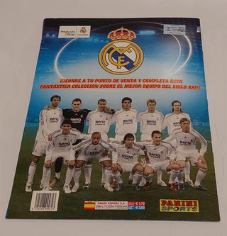Álbum Real Madrid 2006/2007 Panini Semicompleto