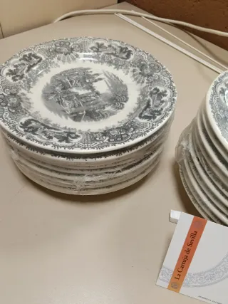 Vajilla La Cartuja de Sevilla