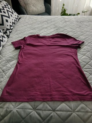 Camiseta Nike Morada V-Neck
