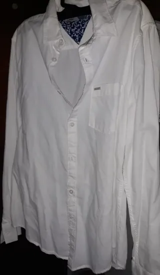 Camisa Zara Man Azul