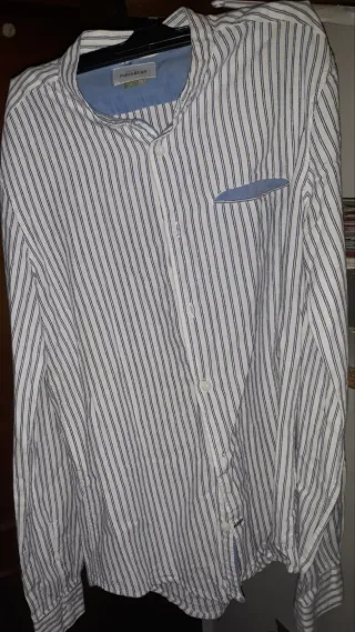 Camisa Zara Man Azul