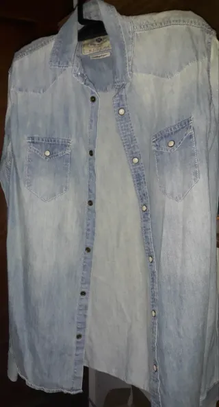 Camisa Zara Man Azul