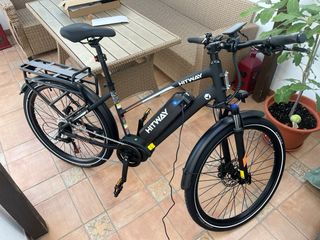 Bicicleta Eléctrica HITWAY Negra