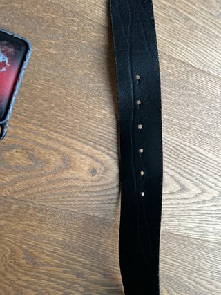 Cintura in pelle con fibbia decorata