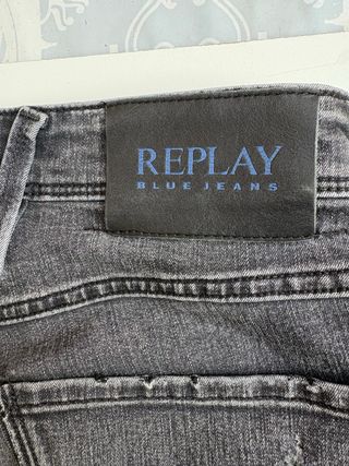Tejanos Replay Grises, Talla 31
