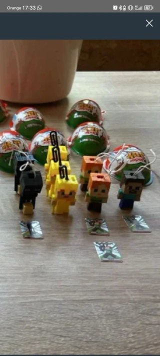 Kinder Sorpresa Minecraft