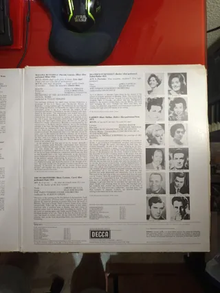 2 Vinilos de Ópera - Duetos Clásicos