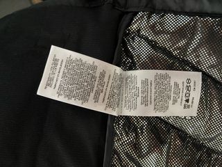 Abrigo Columbia Camuflaje Negro Gris