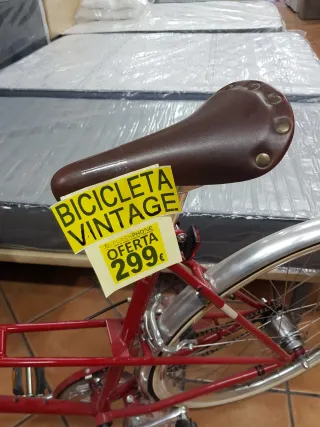 Bicicleta Ortler Vintage Roja