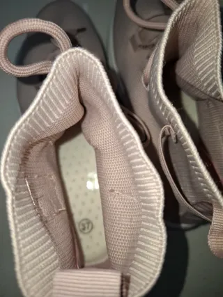 Deportivas mujer rosas y blancas