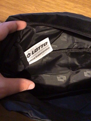 Beauty case Lotto nero