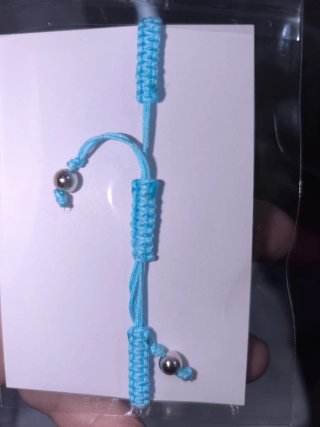 Pulsera Cuarzo Rosa y Azul