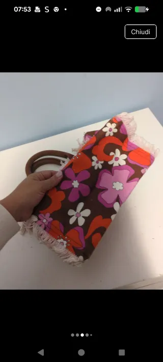 Borsa Saint Barth Multicolor