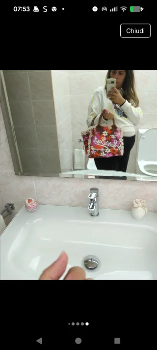 Borsa Saint Barth Multicolor