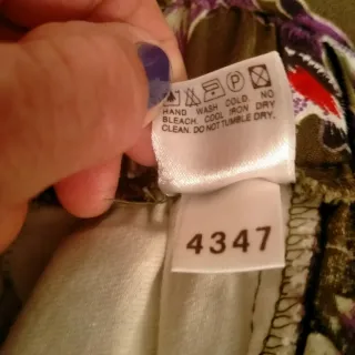 Bermuda donna Benetton floreale vintage