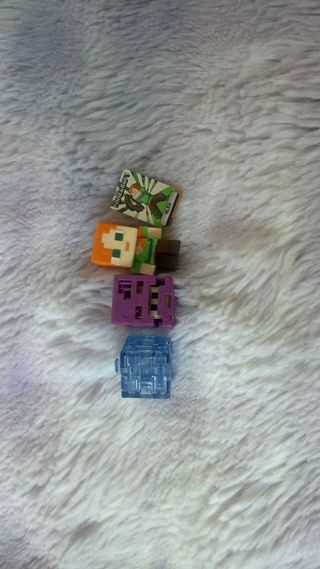 Muñecos Minecraft