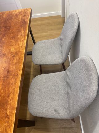 Mesa Comedor Madera 140 cm x 80 + 4 Sillas
