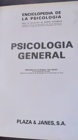 Enciclopedia de la sicología