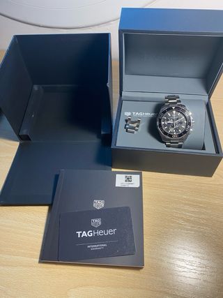 TAG Heuer Aquaracer Cronógrafo Negro