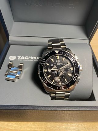 TAG Heuer Aquaracer Cronógrafo Negro