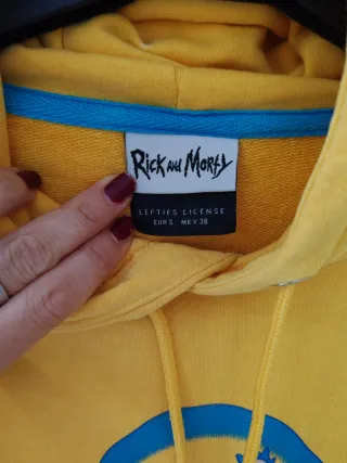 Sudadera Rick y Morty Talla S