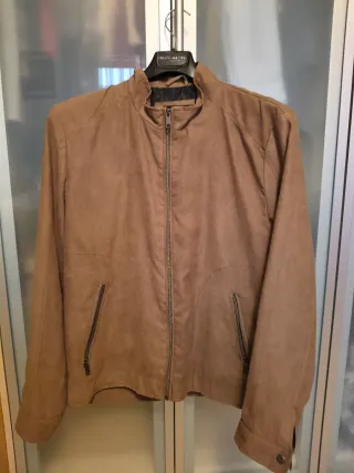 Giubbino uomo Piazza Italia marrone chiaro