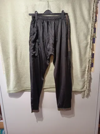 Conjunto Jabador/Qamis Negro y Dorado