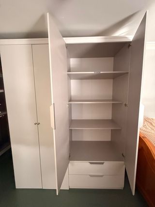 Ropero blanco moderno