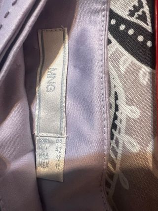 Traje Mango Lila T.44